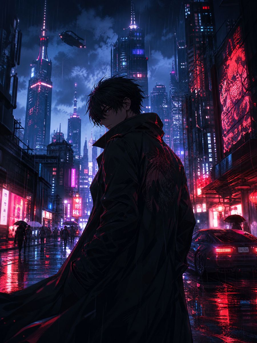 蜜桃短动漫-霓虹都市赛博侦探